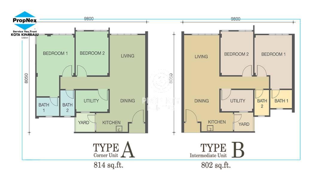 Acacia Apartment / Residensi Acacia Menggatal Phase 2&3