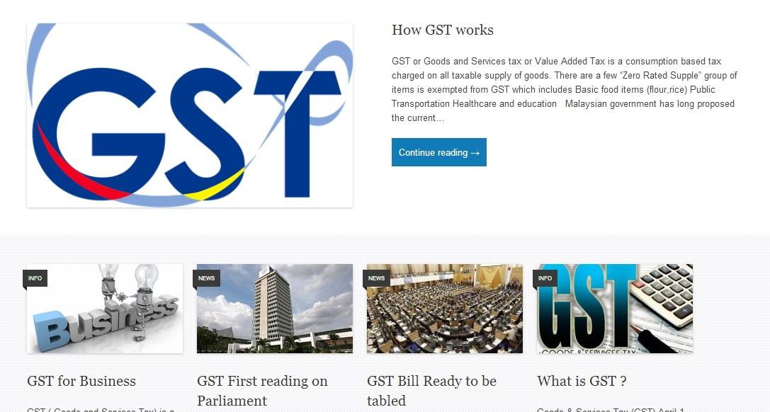 The Effects Of GST Implementation In Property Industry